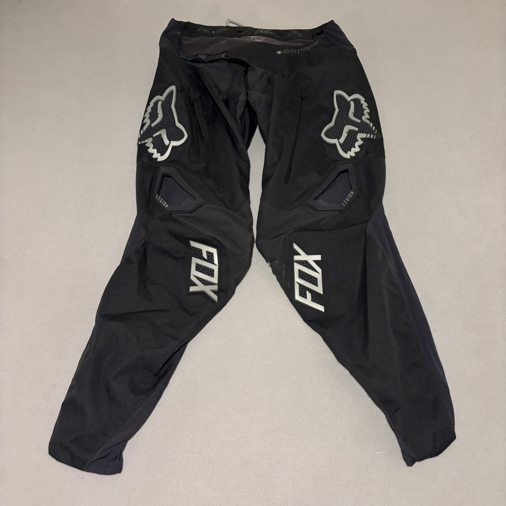 Fox Racing Mens Legion Motocross Pants Black Size 38 Off-Road MX Gear Adventure